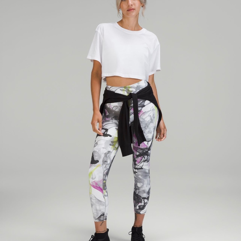 NWT Throwback Lululemon Aling Hr Pants 25”